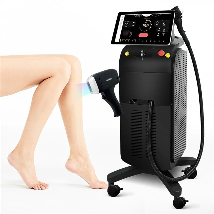 New 3 Wavelength Diode Laser Hair Removal Machine