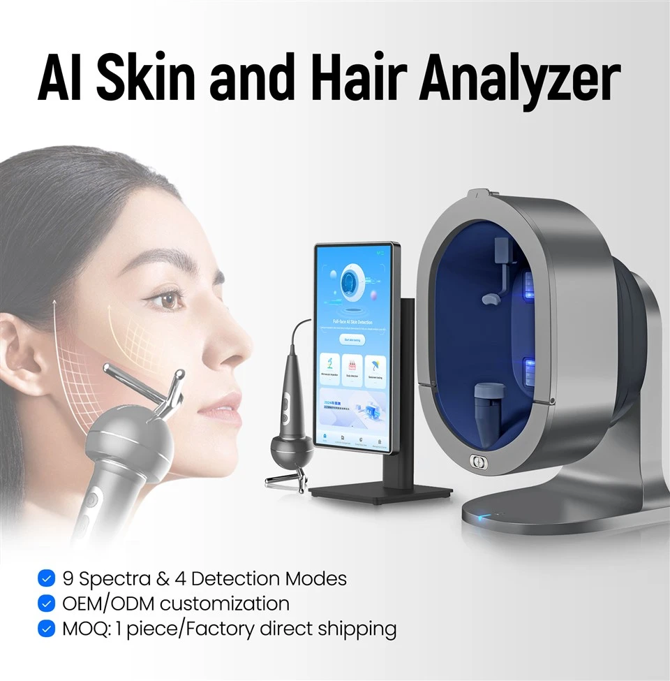 Al Skin And Hair Analyzer MachinesAl Skin And Hair Analyzer Machine