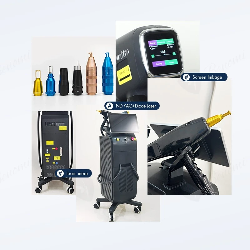 ND YAG + Diode Laser 2-in-1 Beauty Machine price