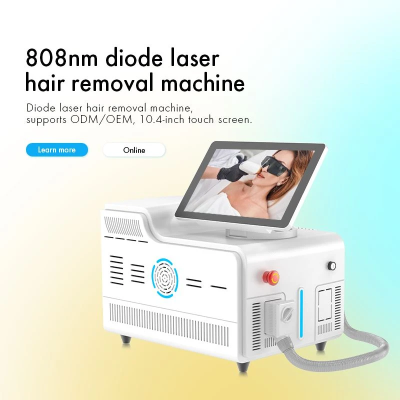Portable 808nm Diode Laser Hair Removal Machine