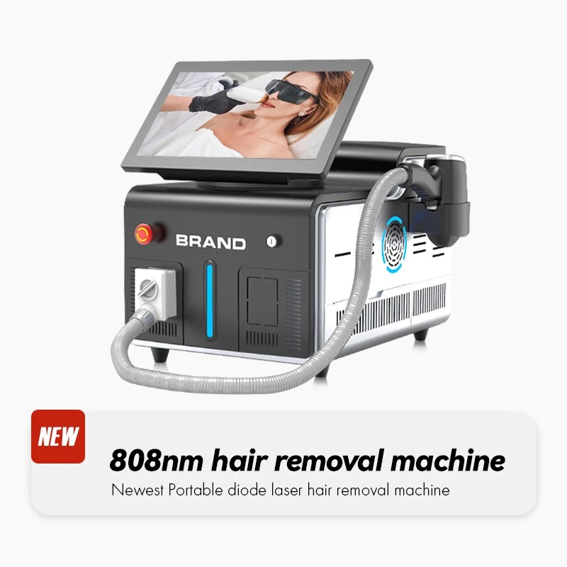 Portable 808nm Diode Laser Hair Removal Machine