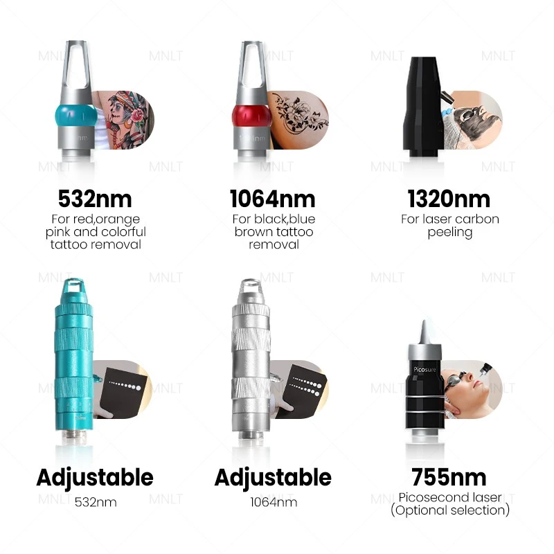 Portable Q-Switch ND:YAG Laser Tattoo Removal Machine factory