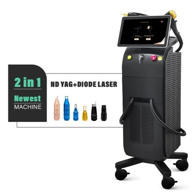 ND YAG + Diode Laser 2-in-1 Beauty Machine